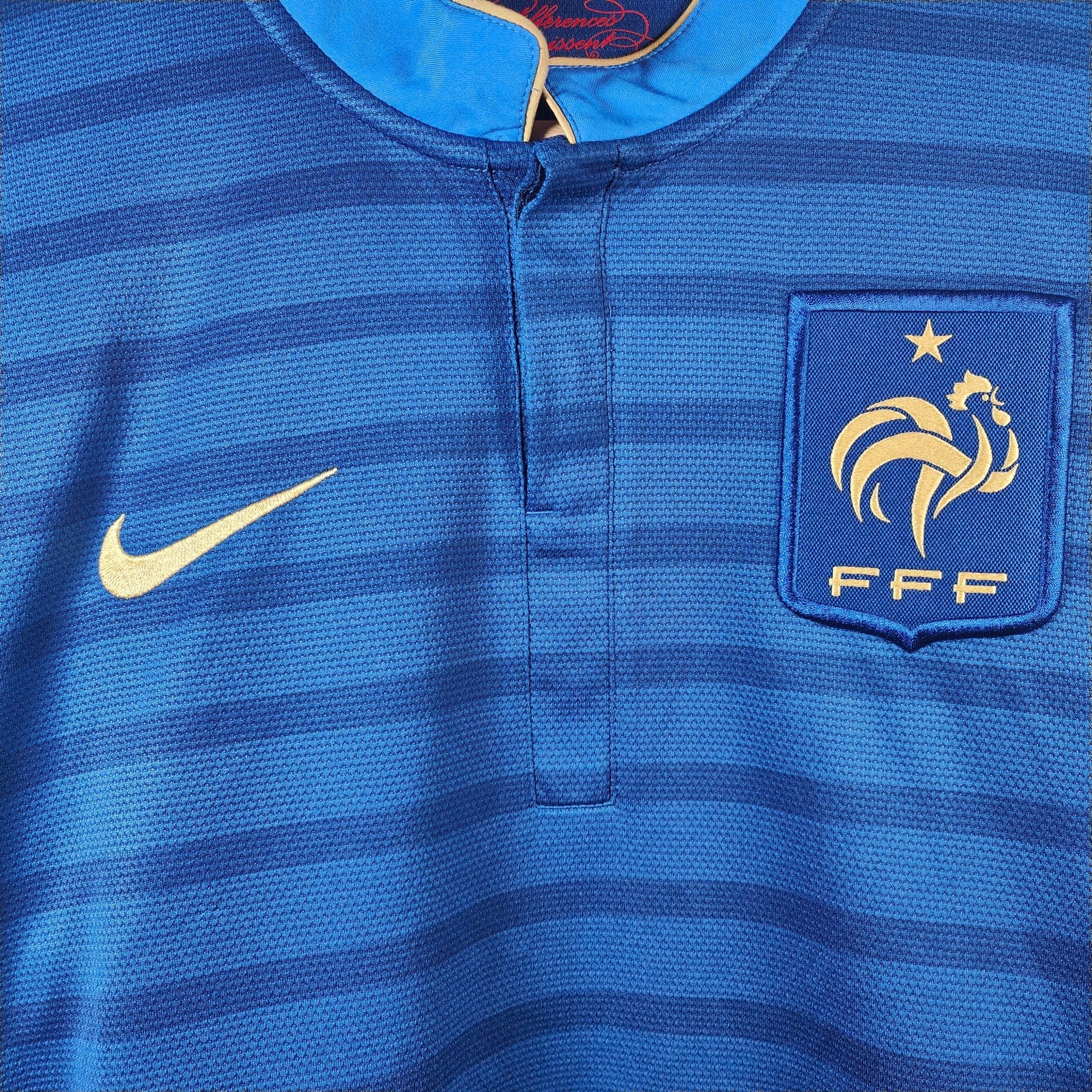 2012 - 13 France Home Shirt - 7.5/10 - (L) - Eternal Pitch