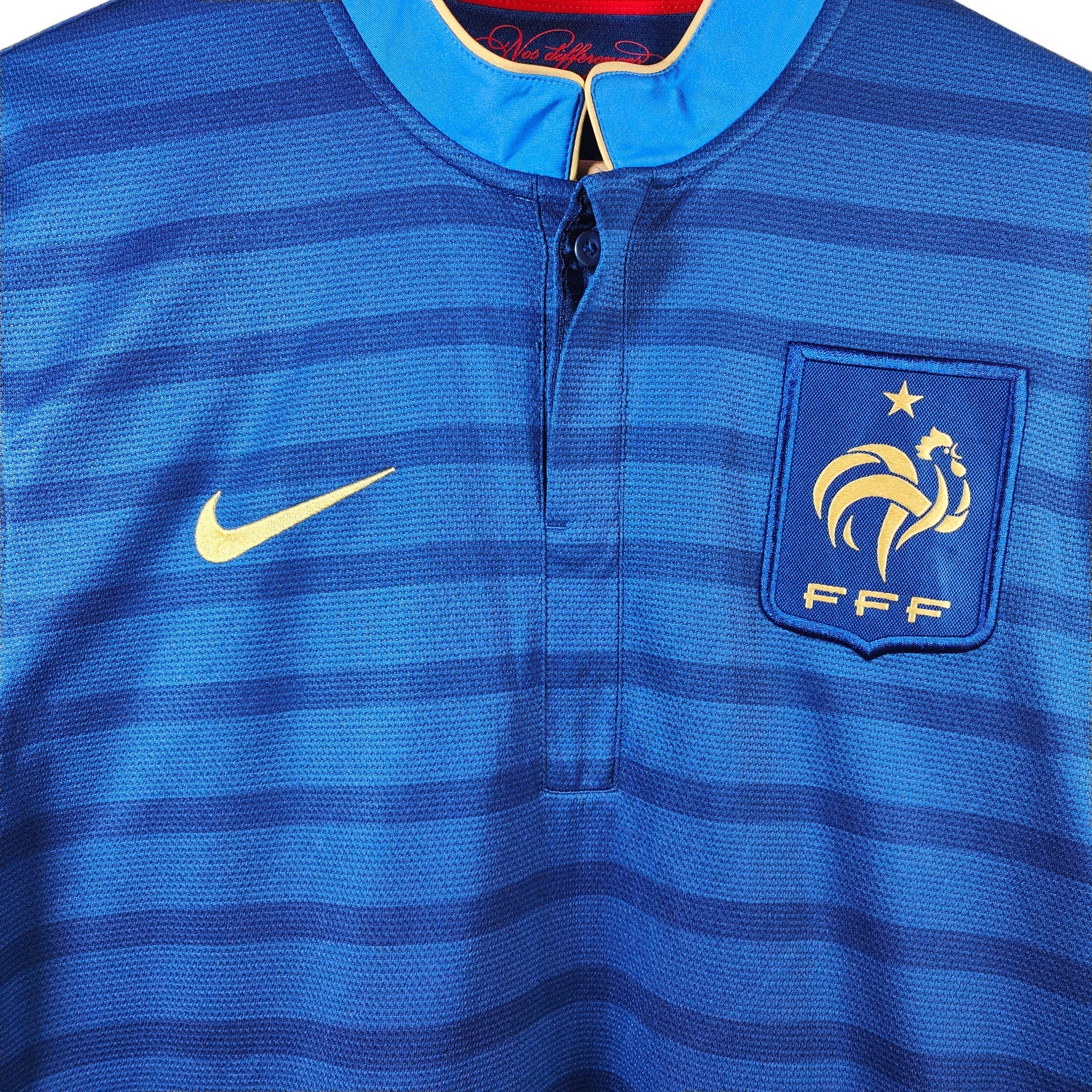 2012 - 13 France Home Shirt - 8.5/10 - (M) - Eternal Pitch