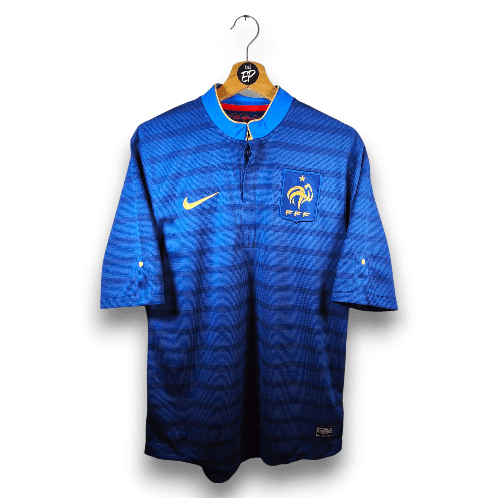 2012 - 13 France Home Shirt - 8.5/10 - (M) - Eternal Pitch