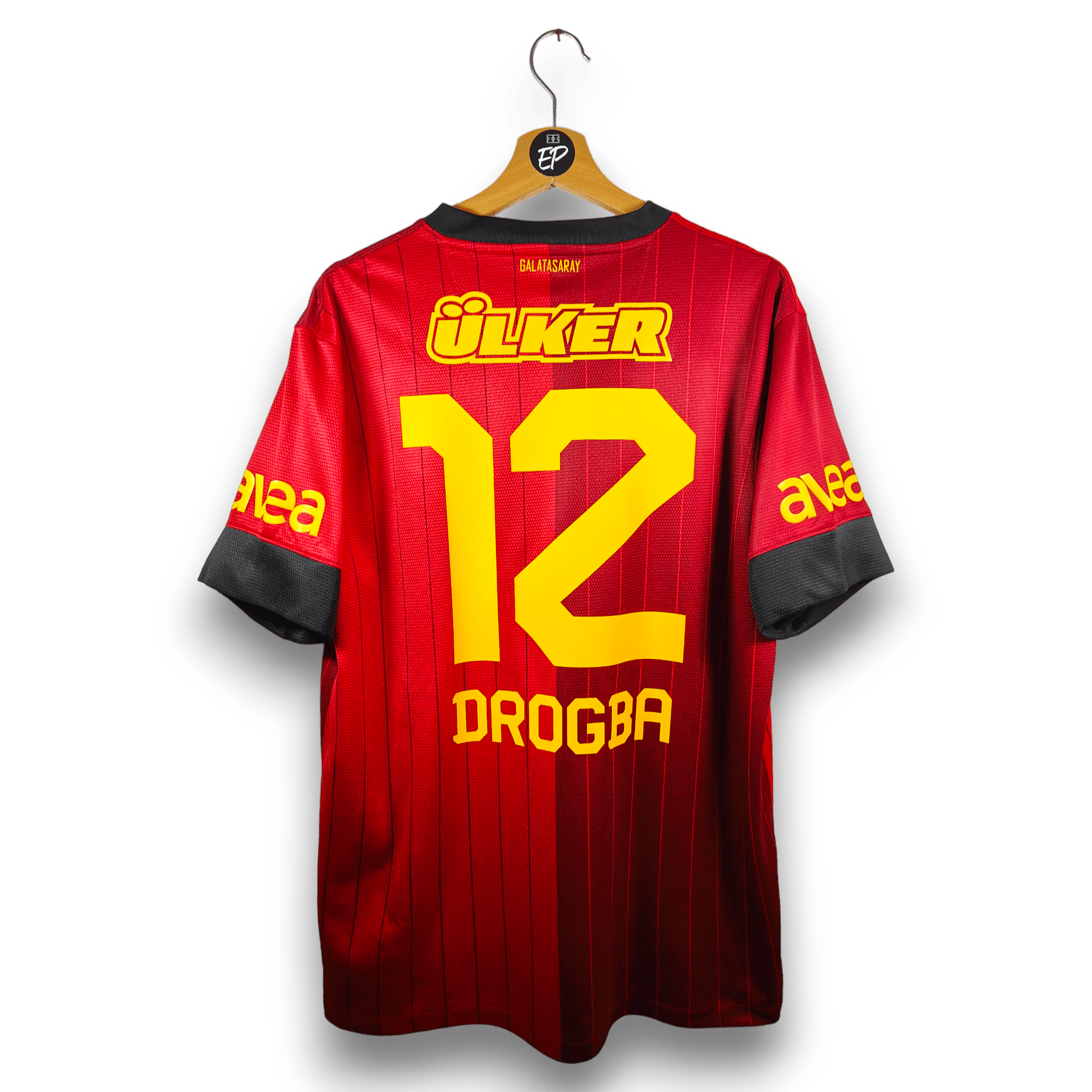 2012 - 13 Galatasaray Third Shirt Drogba 12 (L) - Eternal Pitch