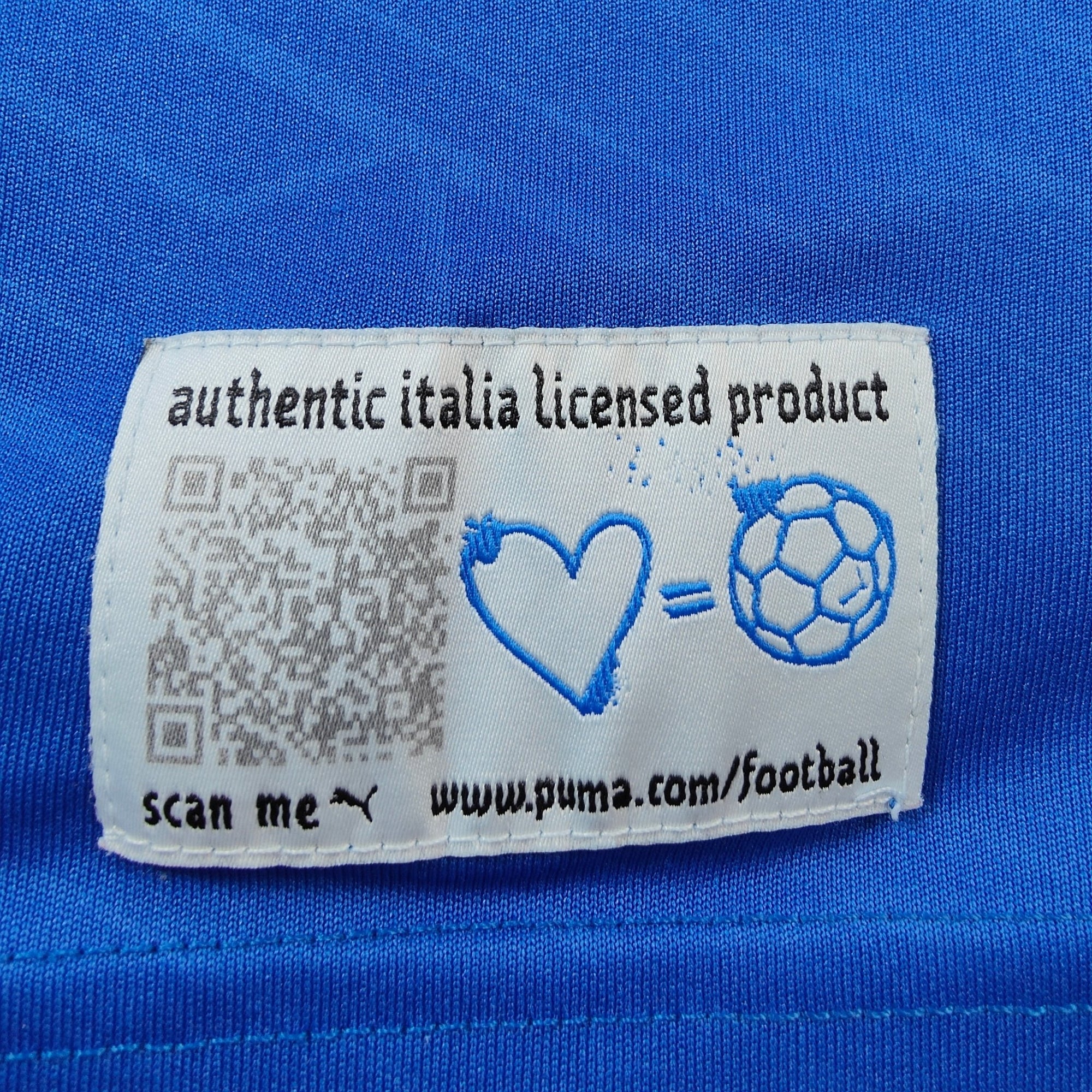 2012 - 13 Italy Home Shirt Pirlo 21 - 8.5/10 - (M) - Eternal Pitch