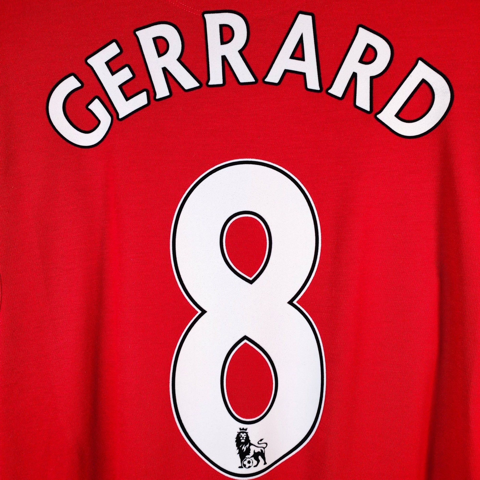2012 - 13 Liverpool Home Shirt Gerrard 8 - 8.5/10 - (XL) - Eternal Pitch