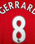 2012 - 13 Liverpool Home Shirt Gerrard 8 - 9.5/10 - (M) - Eternal Pitch