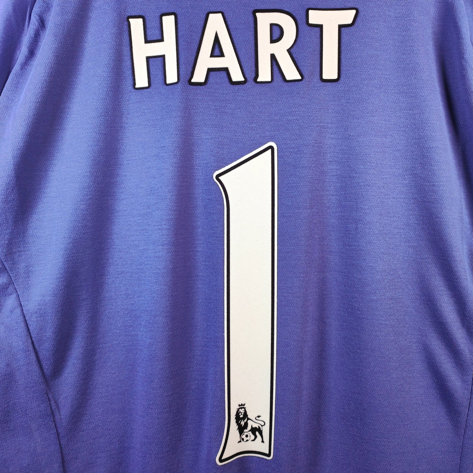 2012 - 13 Manchester City GK Shirt Hart 1 - 9.5/10 - (L) - Eternal Pitch