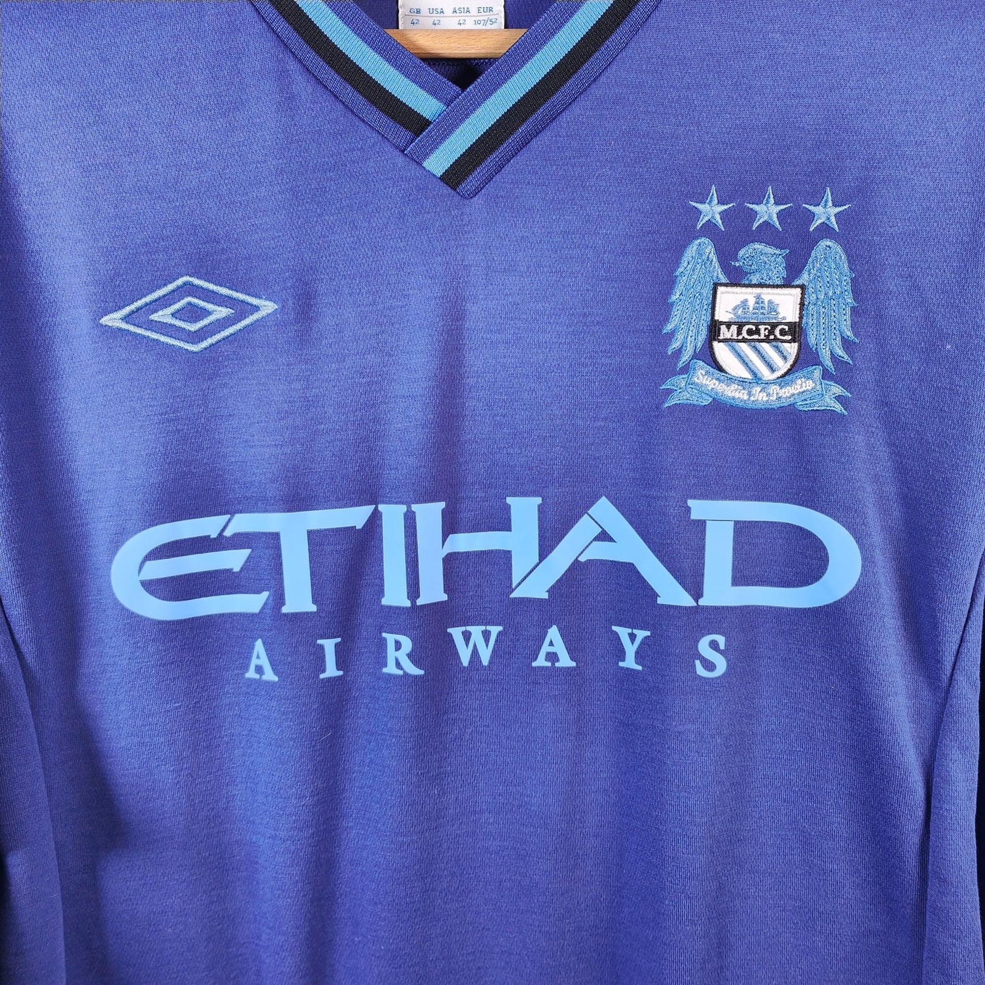 2012 - 13 Manchester City GK Shirt Hart 1 - 9.5/10 - (L) - Eternal Pitch