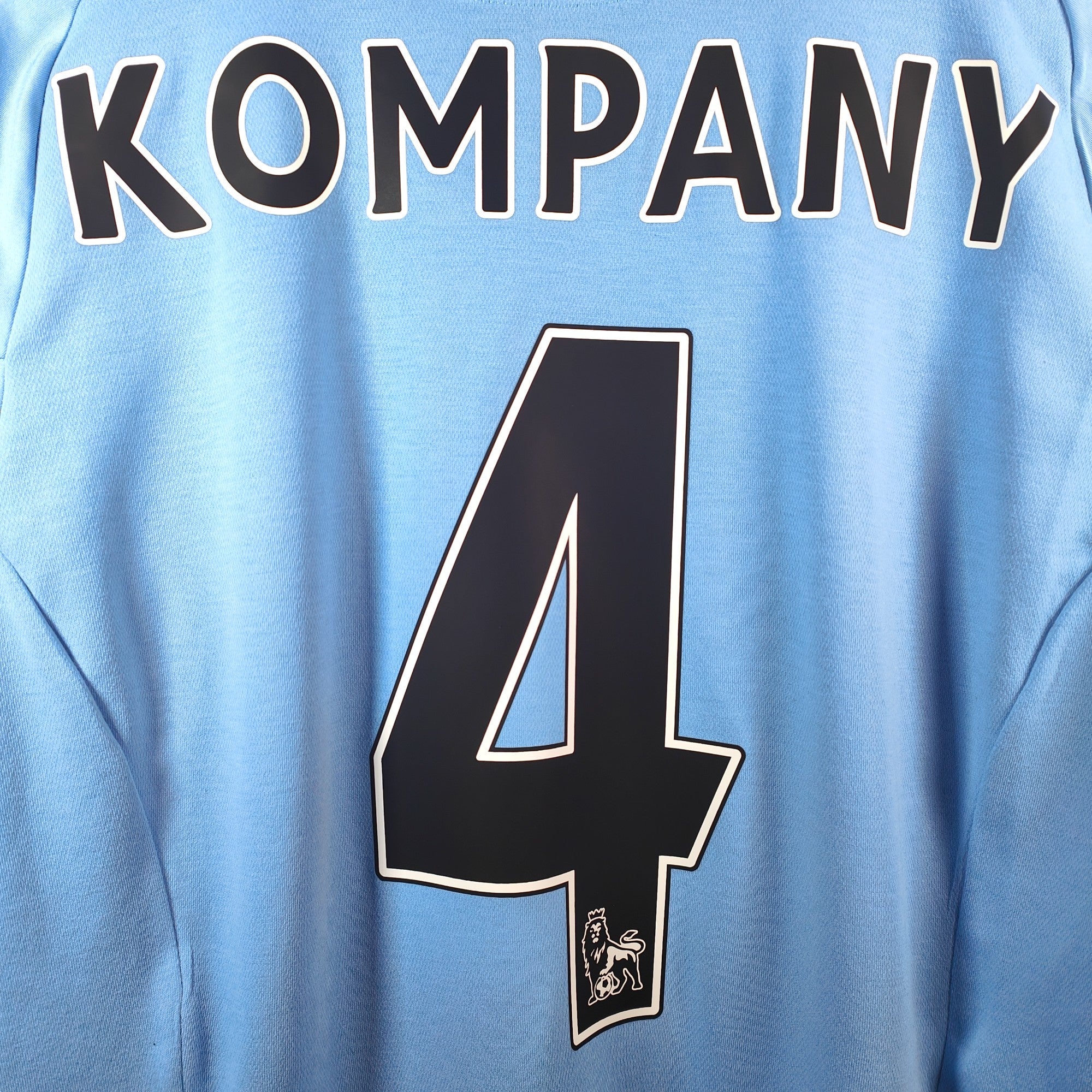 2012 - 13 Manchester City Home Shirt Kompany 4 - 9.5/10 - (M40) - Eternal Pitch