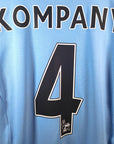 2012 - 13 Manchester City Home Shirt Kompany 4 - 9.5/10 - (M40) - Eternal Pitch