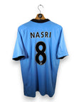 2012 - 13 Manchester City Home Shirt Nasri 8 (M 40) - Eternal Pitch