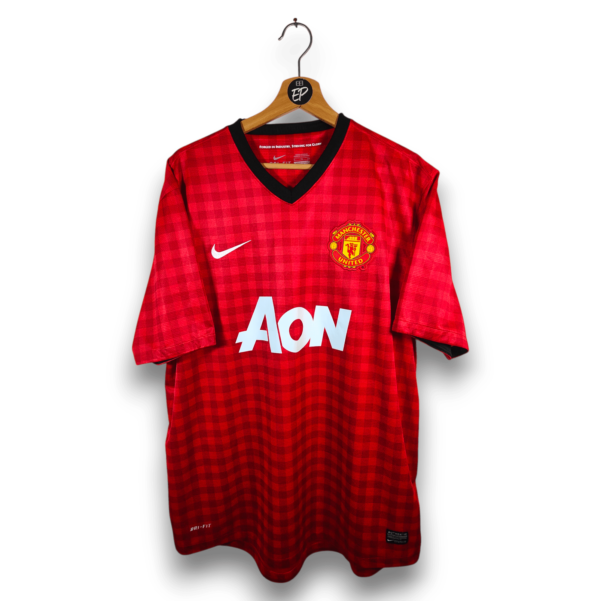 2012 - 13 Manchester United Home Shirt Ferdinand 5 - 9/10 - (XL) - Eternal Pitch