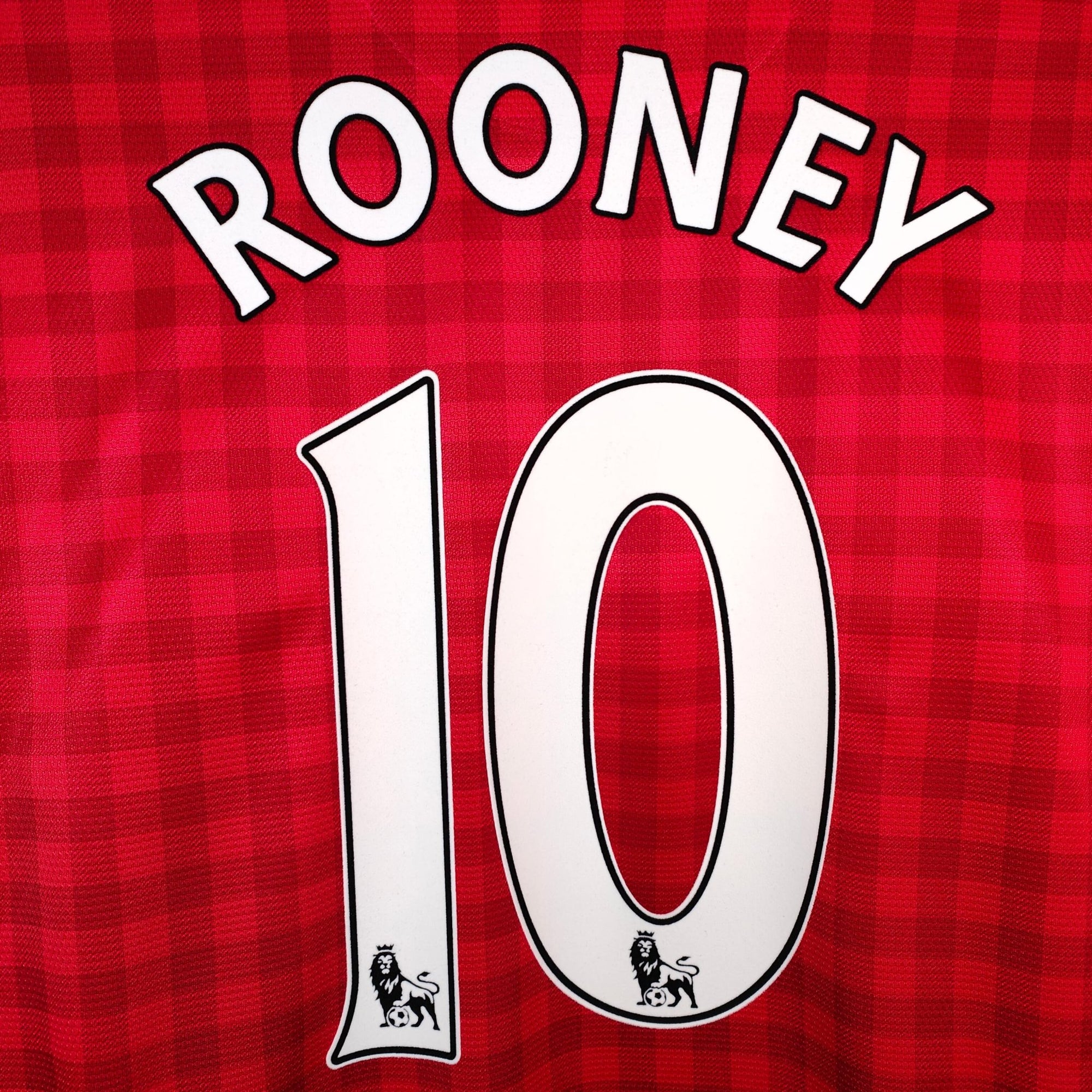2012 - 13 Manchester United Home Shirt Rooney 10 - 9.5/10 - (M) - Eternal Pitch