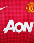 2012 - 13 Manchester United Home Shirt Rooney LS 10 - 9.5/10 - (M) - Eternal Pitch