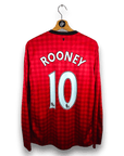 2012 - 13 Manchester United Home Shirt Rooney LS 10 - 9.5/10 - (M) - Eternal Pitch