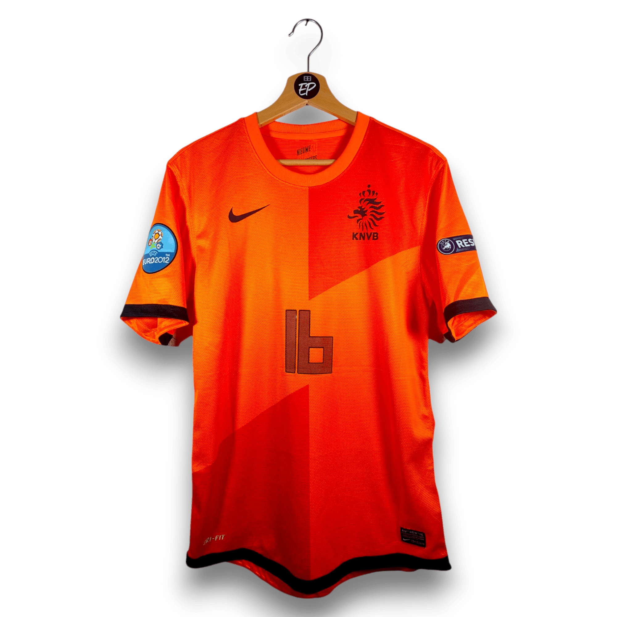 2012 - 13 Netherlands Home Shirt van Persie 16 - 9.5/10 - (S) - Eternal Pitch