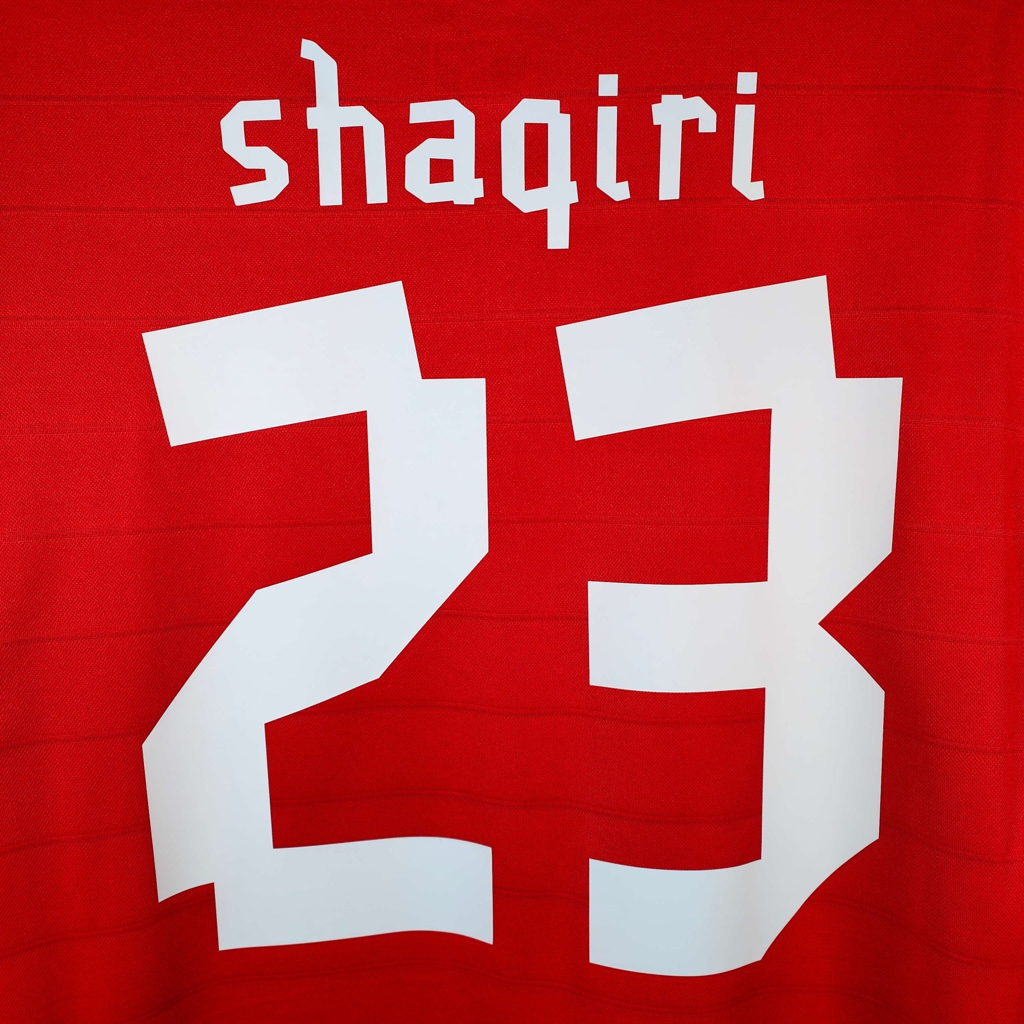 2012 - 13 Switzerland Home Shirt Shaqiri 23 - 9.5/10 - (XL) - Eternal Pitch