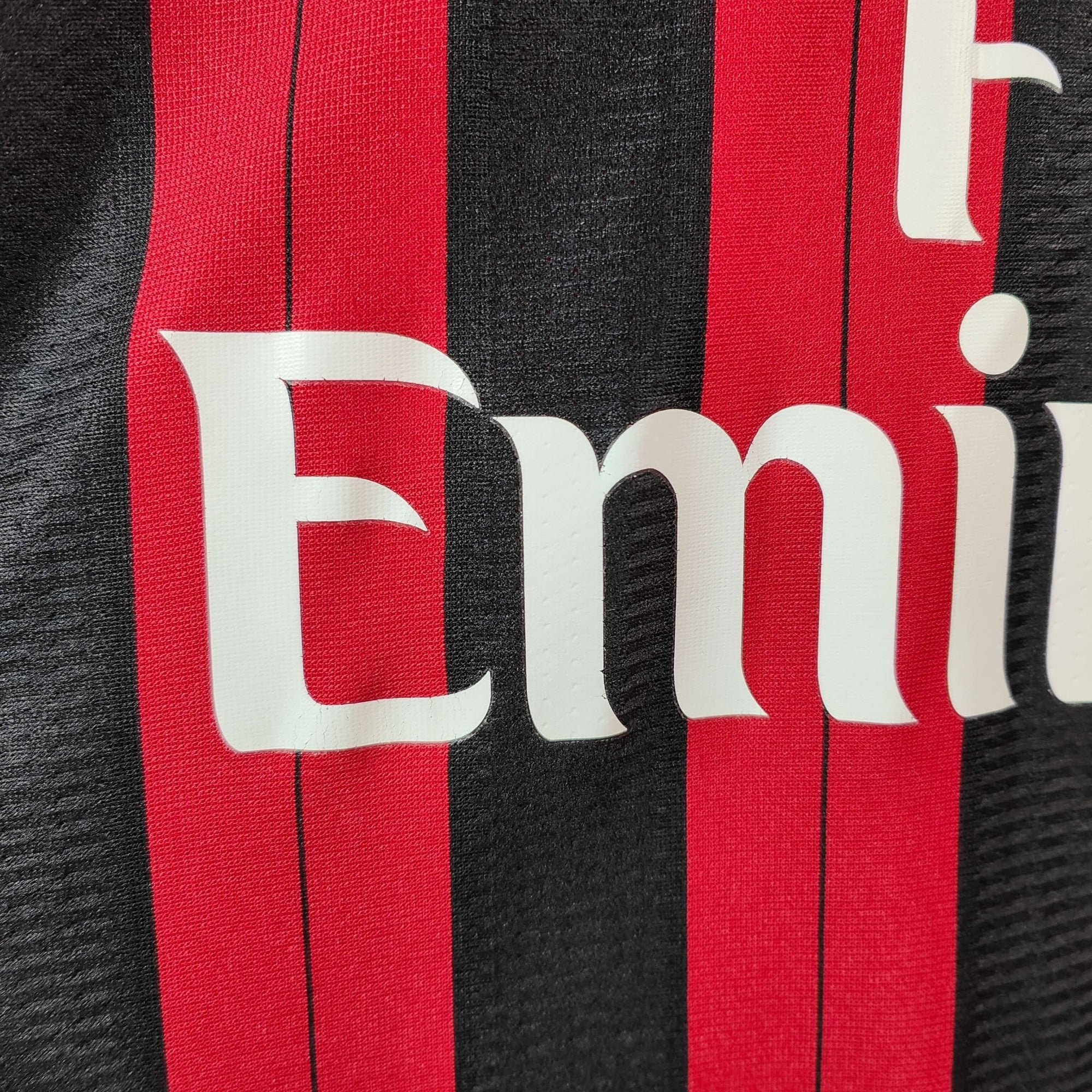 2013 - 14 AC Milan Home Shirt Balotelli 45 - 8.5/10 - (M) - Eternal Pitch