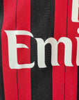 2013 - 14 AC Milan Home Shirt Balotelli 45 - 8.5/10 - (M) - Eternal Pitch