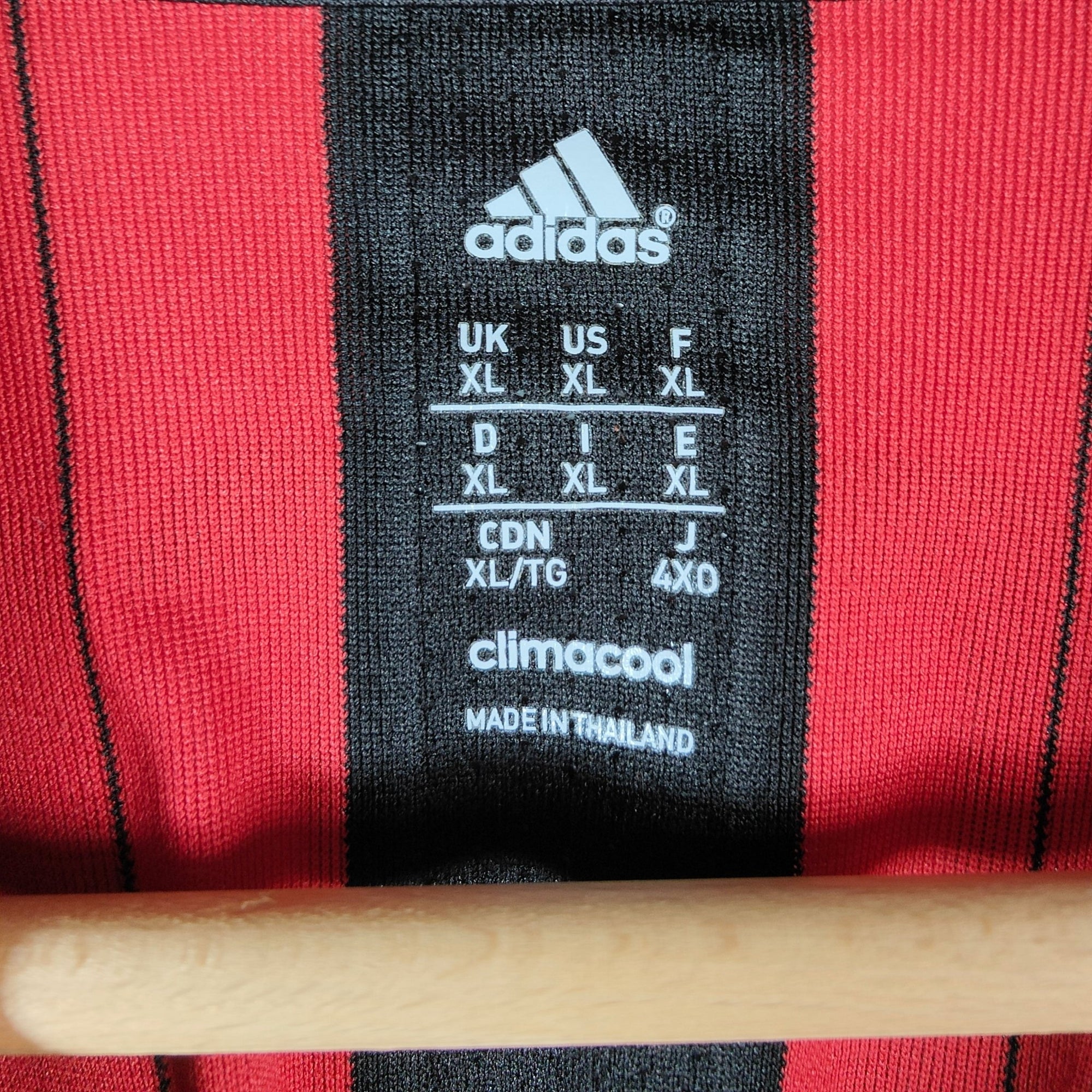 2013 - 14 AC Milan Home Shirt Balotelli 45 - 9/10 - (XL) - Eternal Pitch