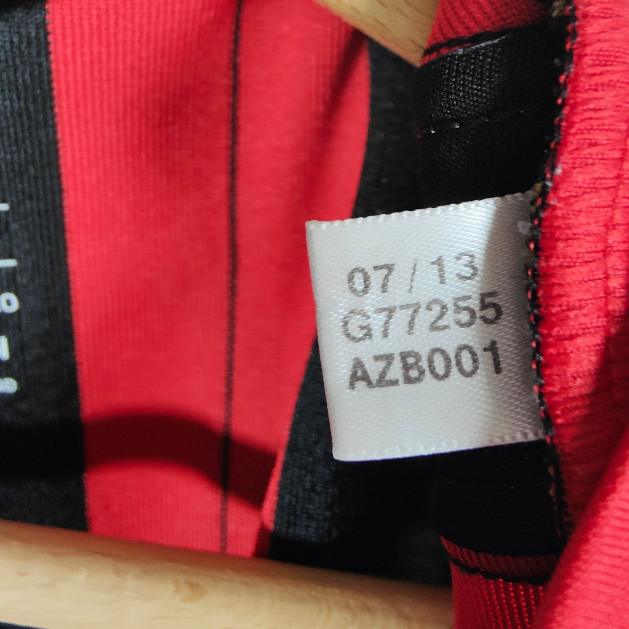 2013 - 14 AC Milan Home Shirt Balotelli 45 - 9.5/10 - (L) - Eternal Pitch