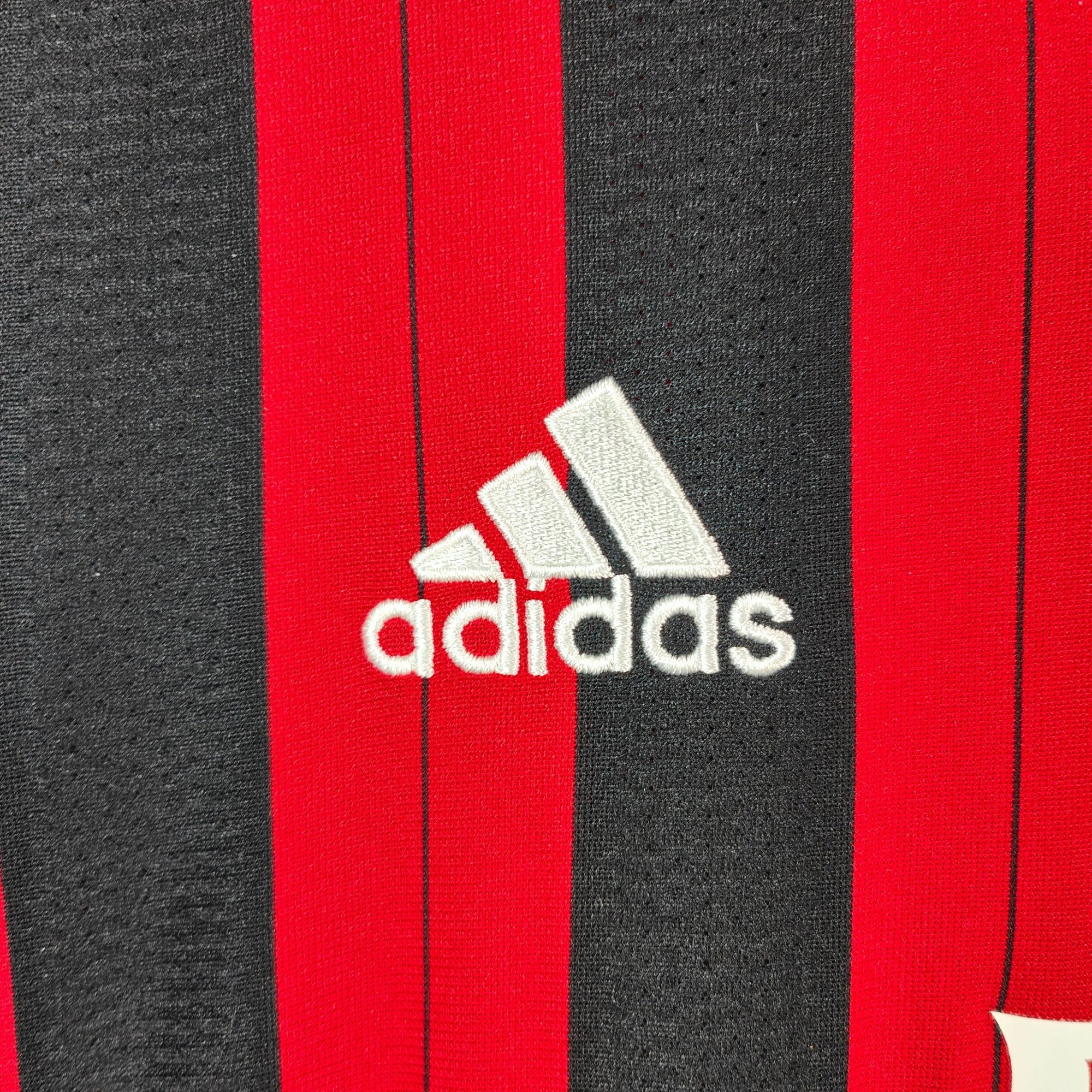 2013 - 14 AC Milan Home Shirt Balotelli 45 - 9.5/10 - (L) - Eternal Pitch