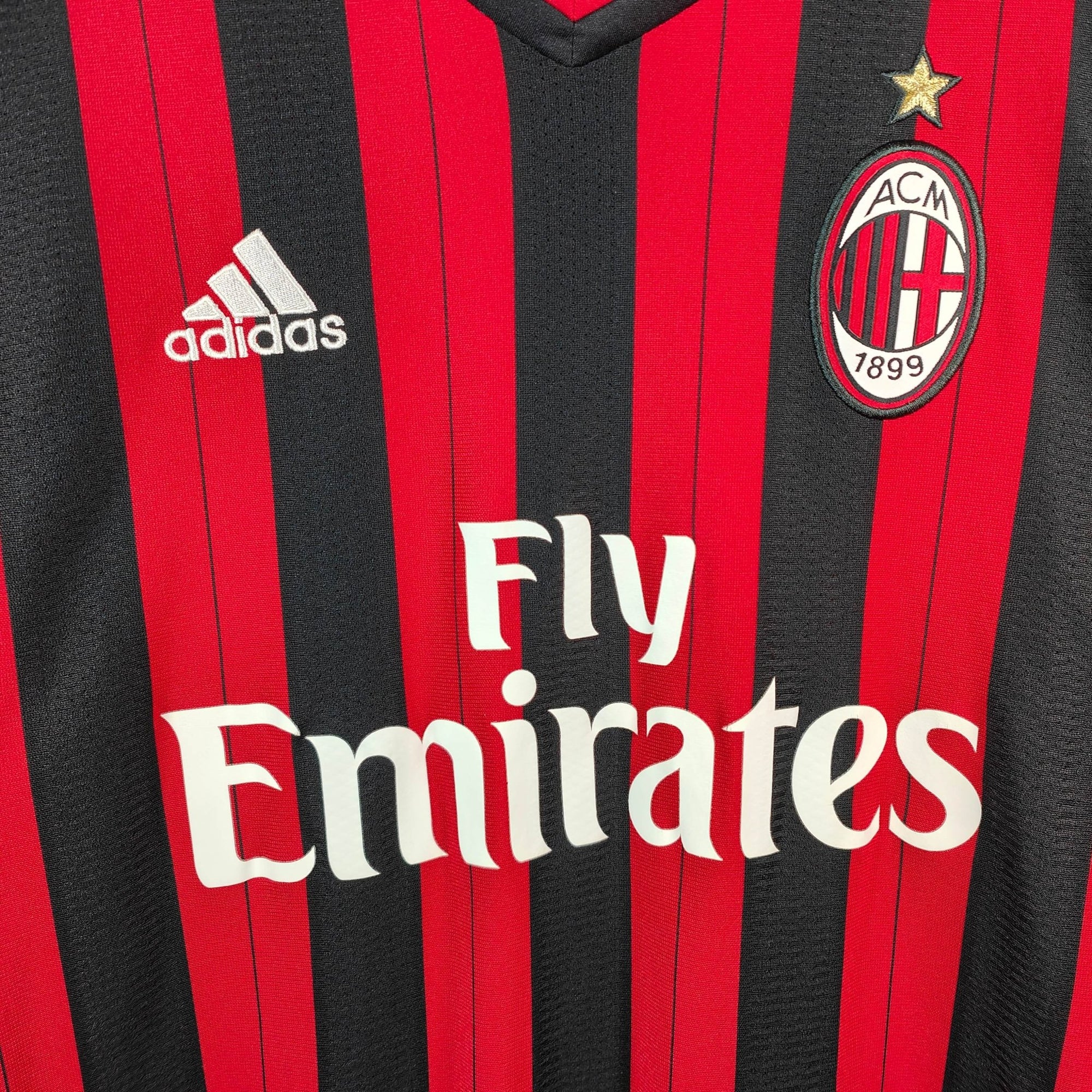 2013 - 14 AC Milan Home Shirt Balotelli 45 - 9.5/10 - (XL) - Eternal Pitch