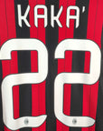 2013 - 14 AC Milan Home Shirt Kaka 22 - 9.5/10 - (XL) - Eternal Pitch