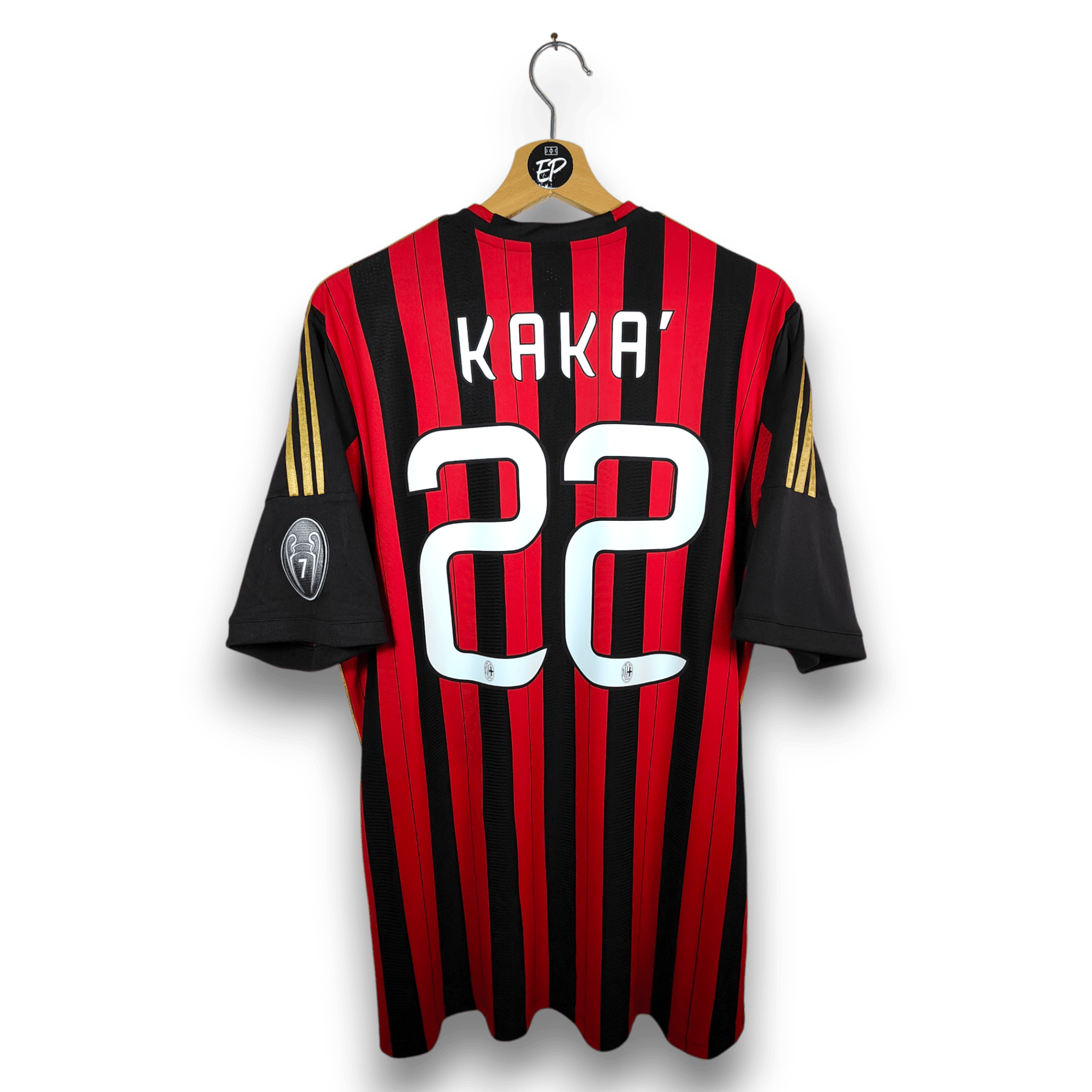2013 - 14 AC Milan Home Shirt Kaka 22 - 9.5/10 - (XL) - Eternal Pitch