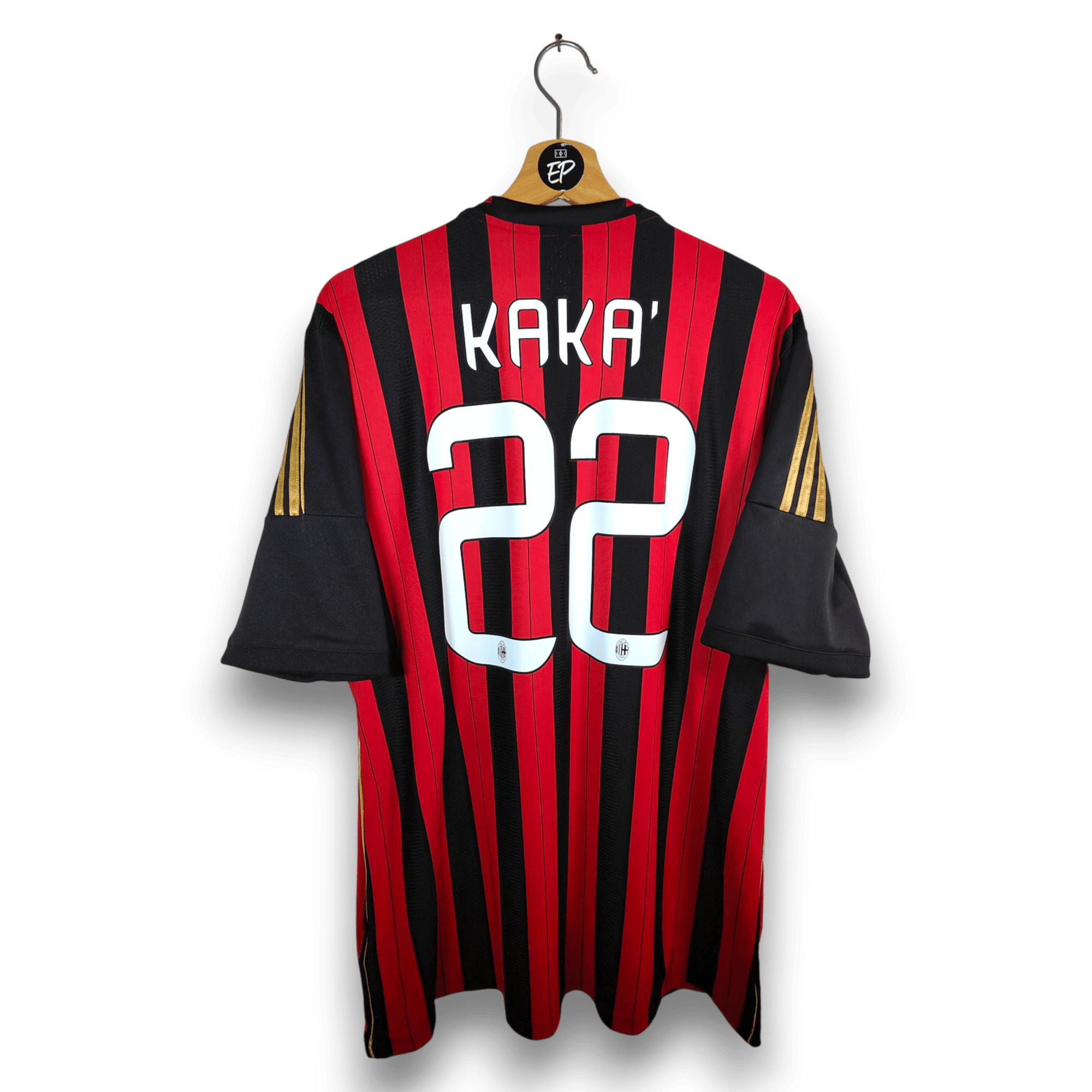 2013 - 14 AC Milan Home Shirt Kaka 22 - 9.5/10 - (XL) - Eternal Pitch