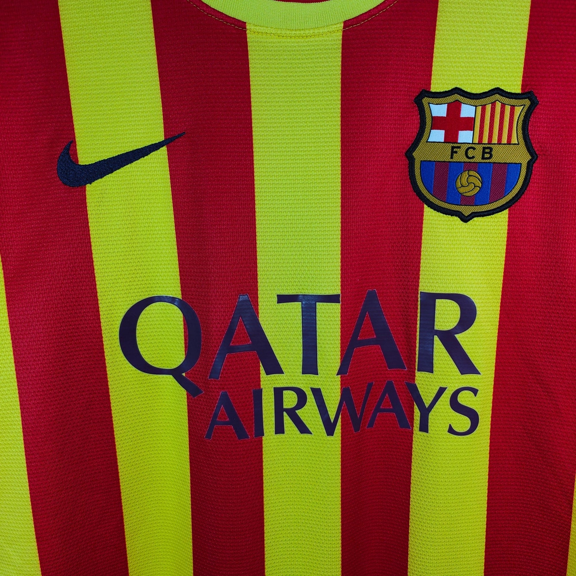 2013 - 14 FC Barcelona Away Shirt Iniesta 8 - 8.5/10 - (S) - Eternal Pitch