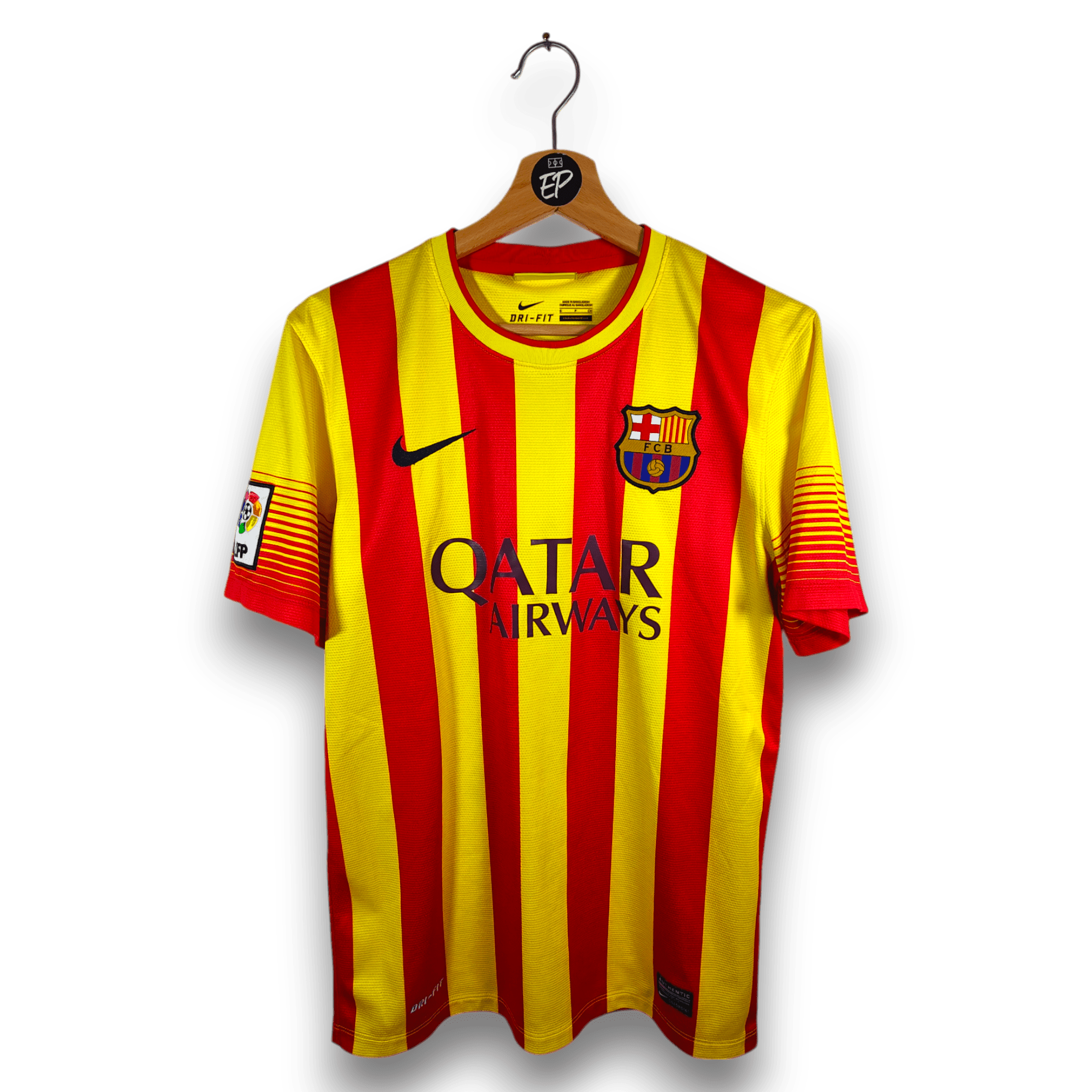 2013 - 14 FC Barcelona Away Shirt Iniesta 8 - 8.5/10 - (S) - Eternal Pitch