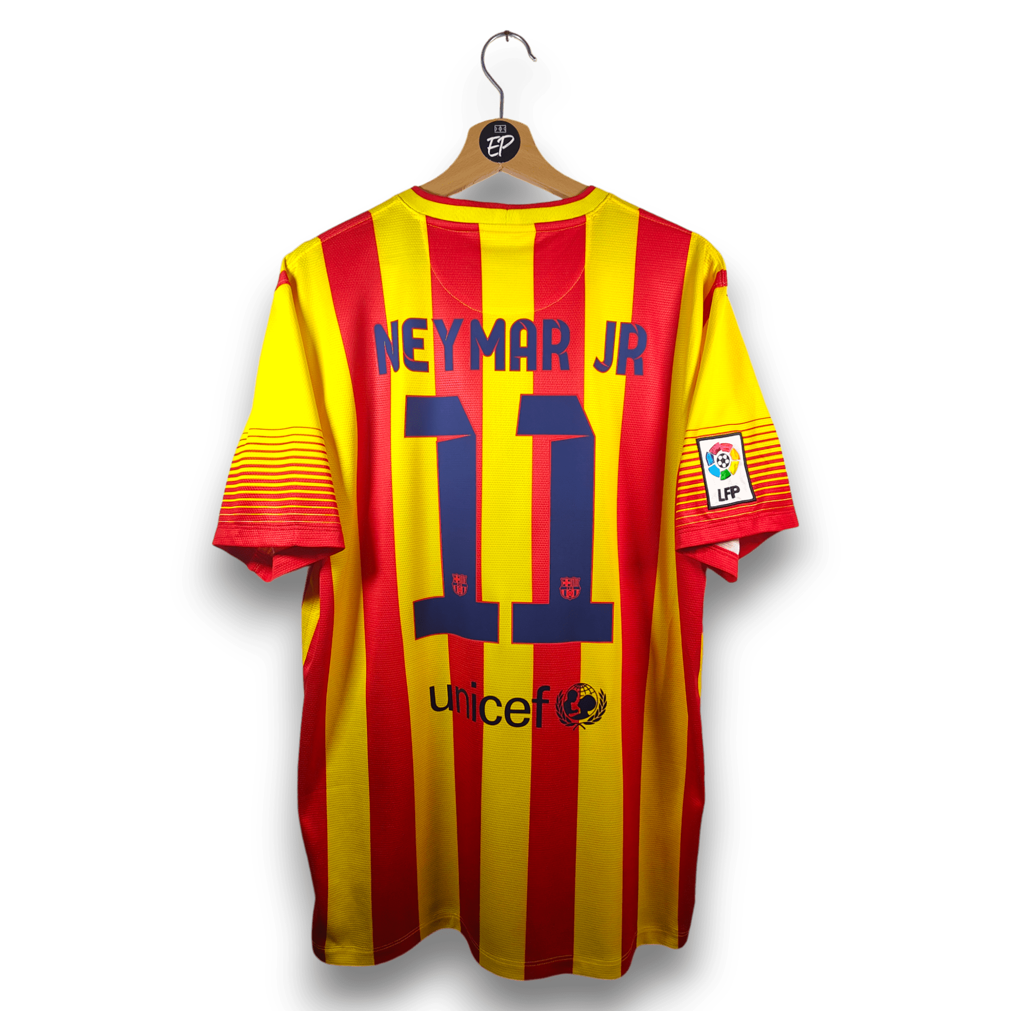 2013 - 14 FC Barcelona Away Shirt Neymar 11 (L) - Eternal Pitch