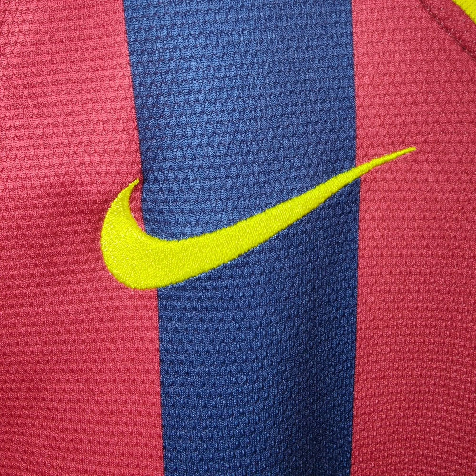 2013 - 14 FC Barcelona Home Shirt Basketball - 8/10 - (L) - Eternal Pitch