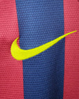 2013 - 14 FC Barcelona Home Shirt Basketball - 8/10 - (L) - Eternal Pitch