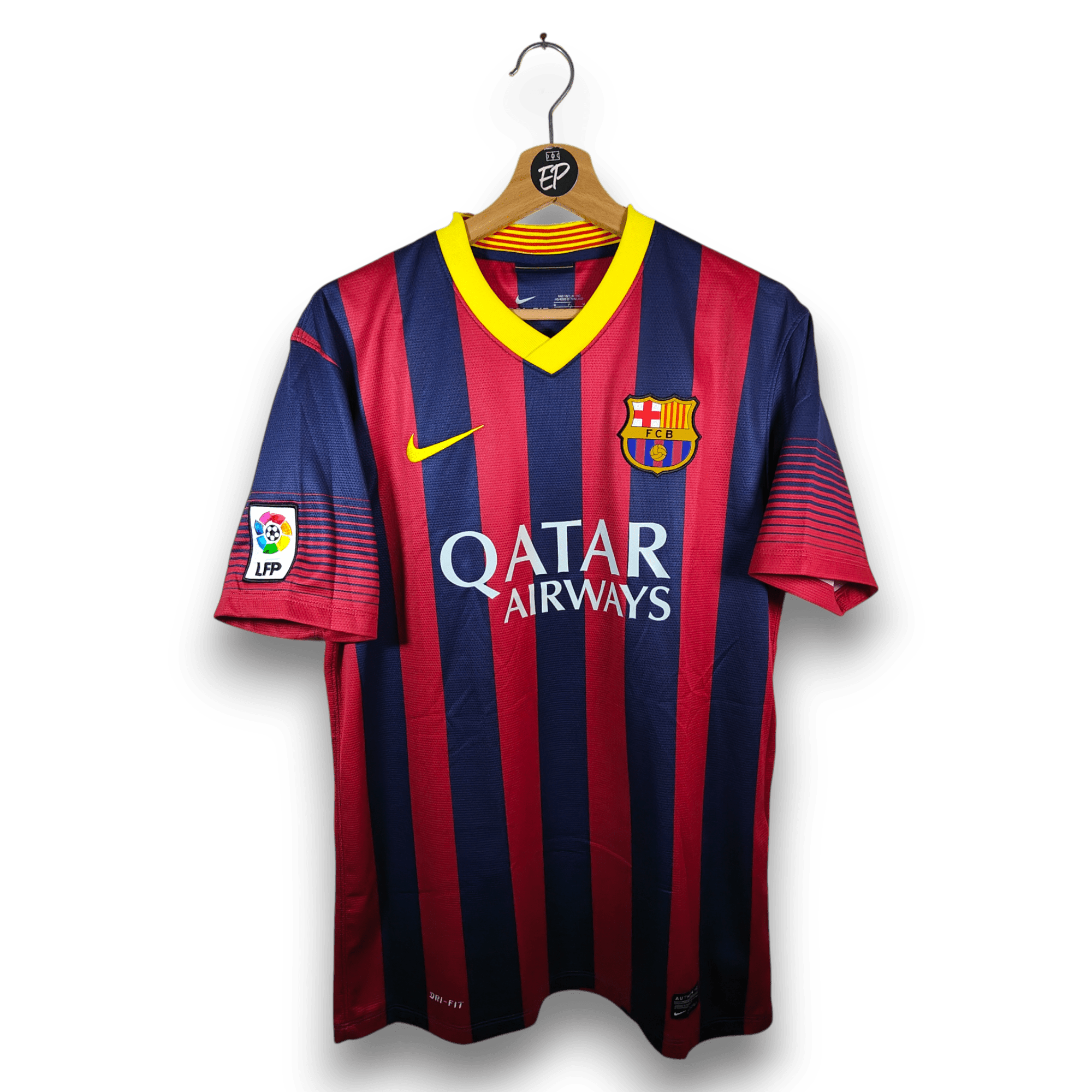 2013 - 14 FC Barcelona Home Shirt Neymar 11 - 9.5/10 - (M) - Eternal Pitch