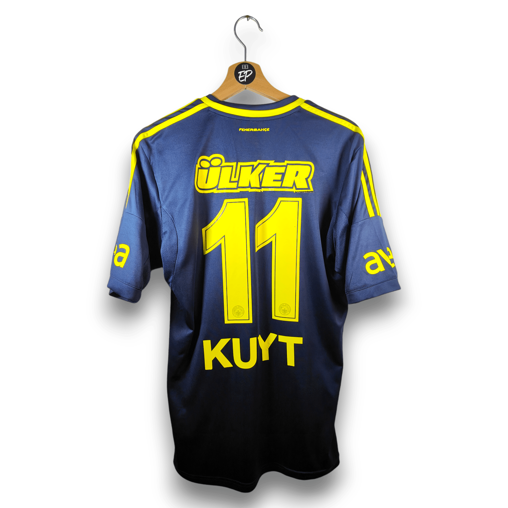 2013 - 14 Fenerbahce Third Shirt Kuyt 11 - 6/10 - (M) - Eternal Pitch
