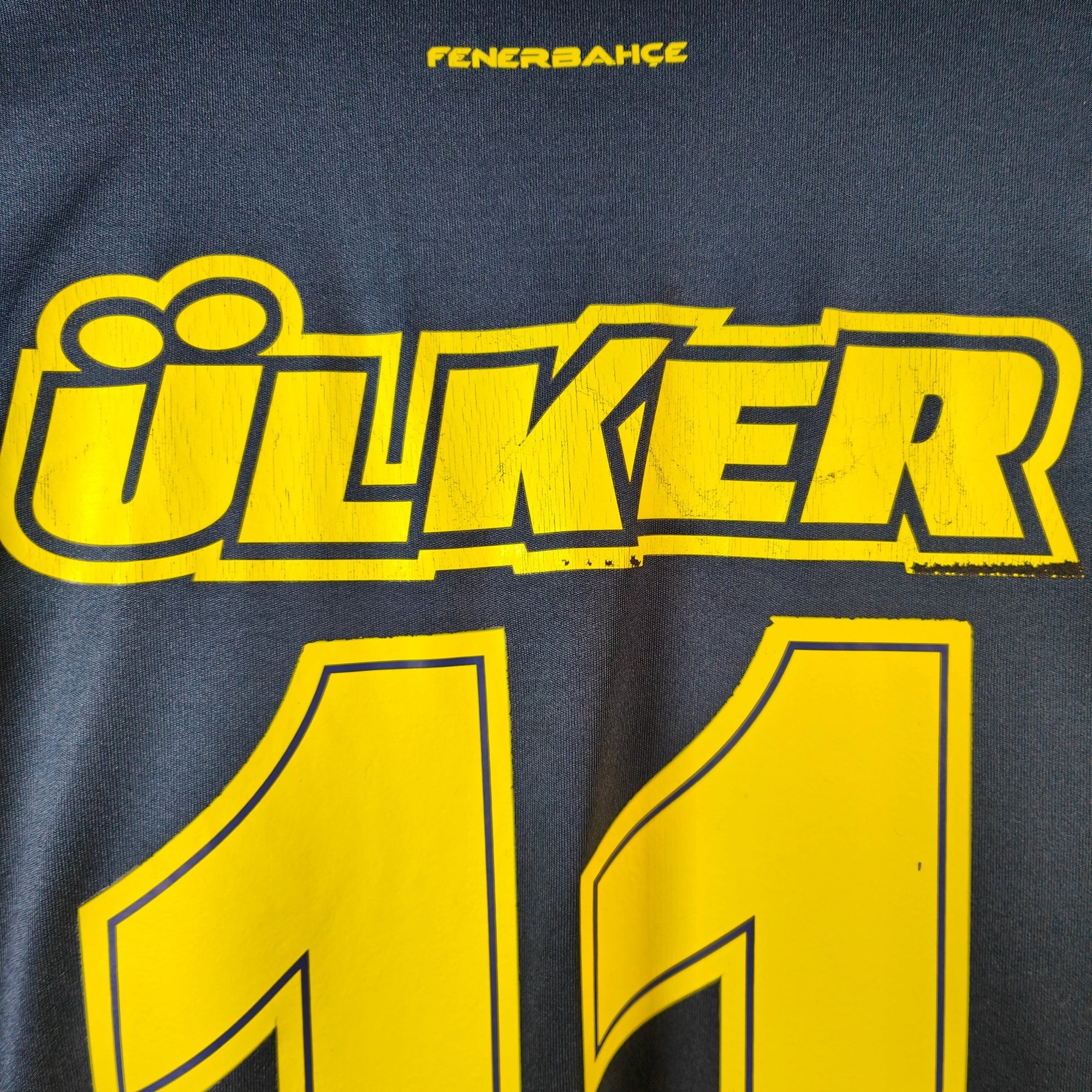 2013 - 14 Fenerbahce Third Shirt Kuyt 11 - 6/10 - (M) - Eternal Pitch