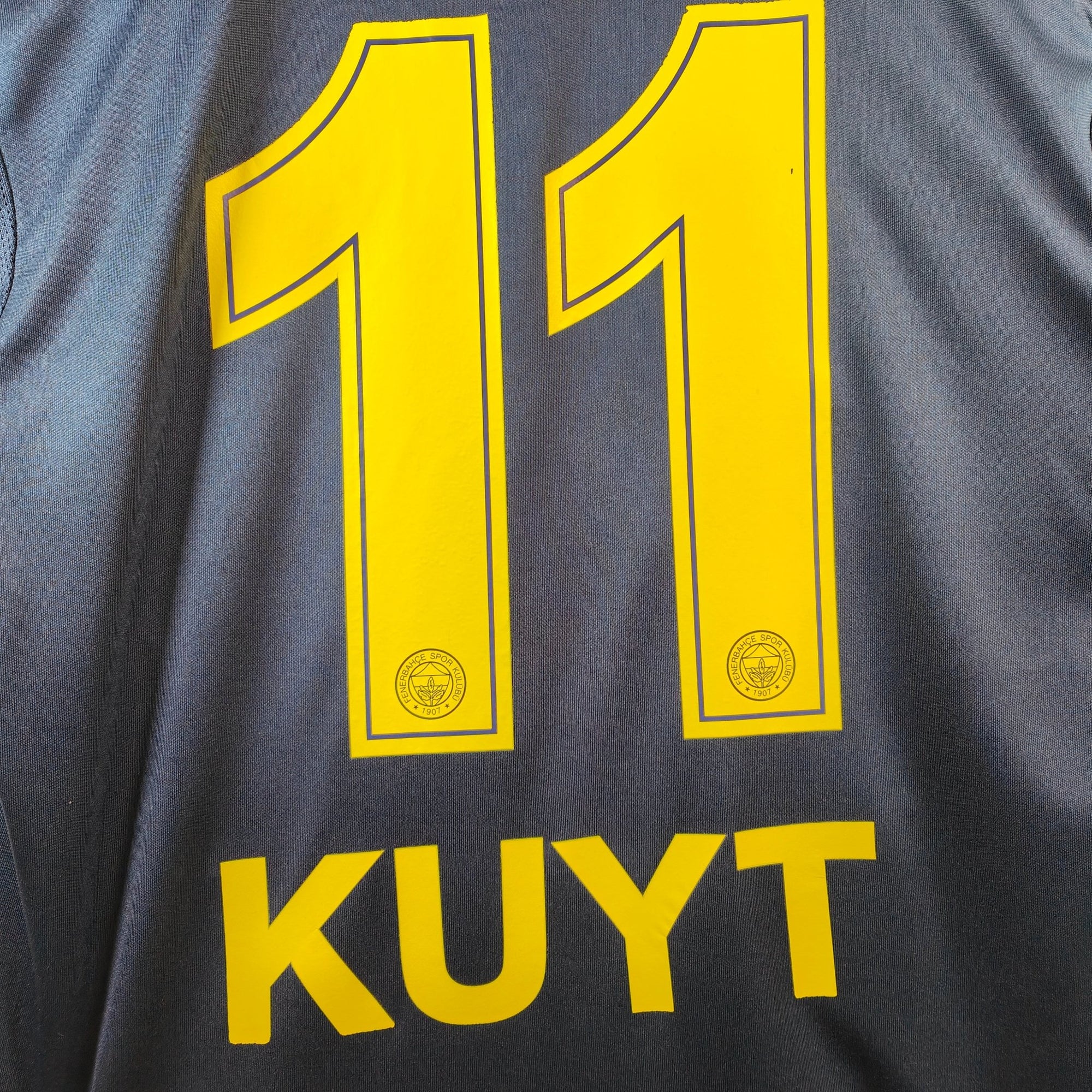 2013 - 14 Fenerbahce Third Shirt Kuyt 11 - 6/10 - (M) - Eternal Pitch
