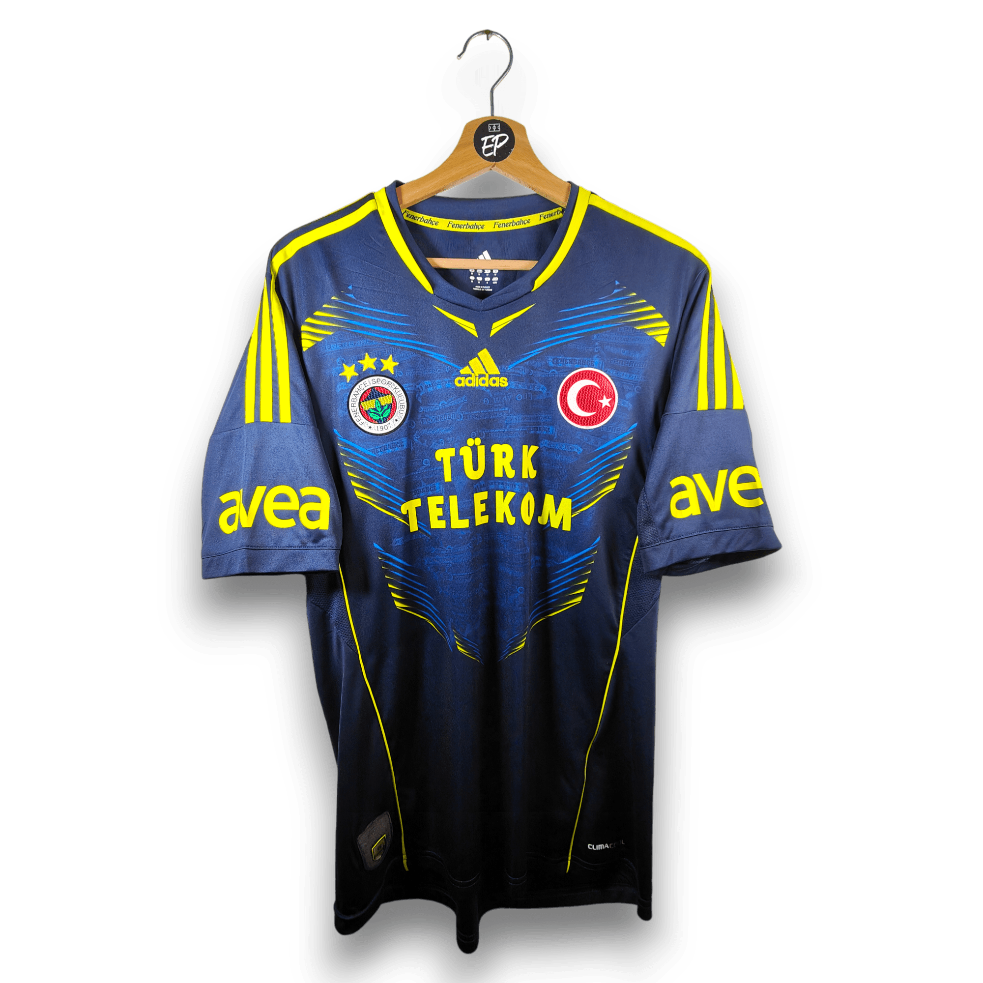 2013 - 14 Fenerbahce Third Shirt Kuyt 11 - 6/10 - (M) - Eternal Pitch