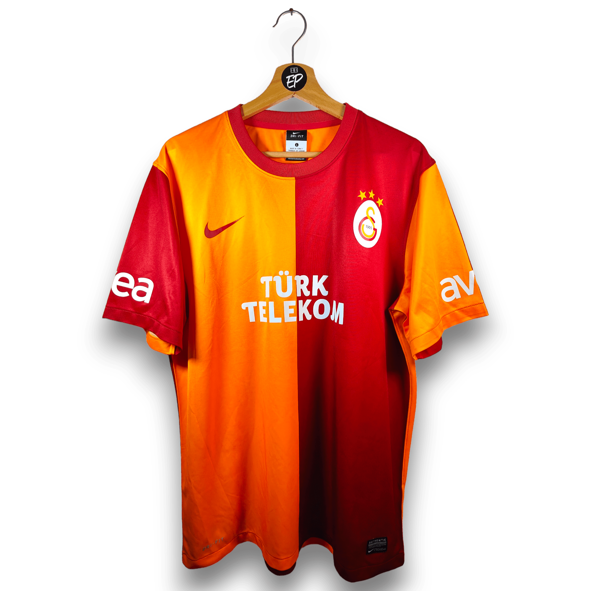 2013 - 14 Galatasaray Home Shirt - 8.5/10 - (L) - Eternal Pitch