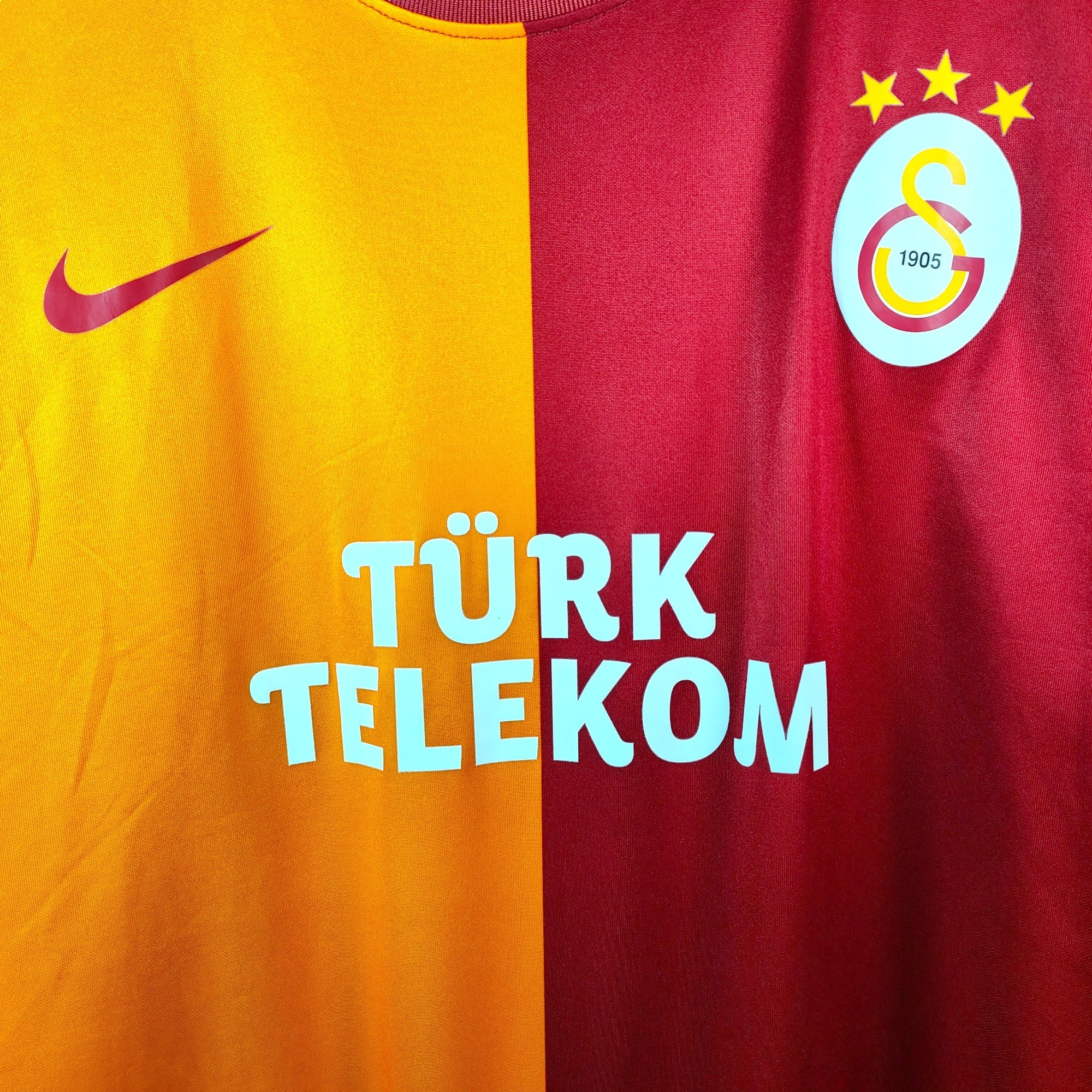 2013 - 14 Galatasaray Home Shirt - 8.5/10 - (L) - Eternal Pitch