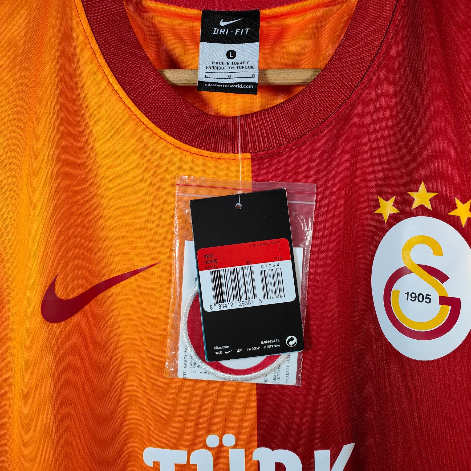 2013 - 14 Galatasaray Home Shirt - BNWT - (L) - Eternal Pitch