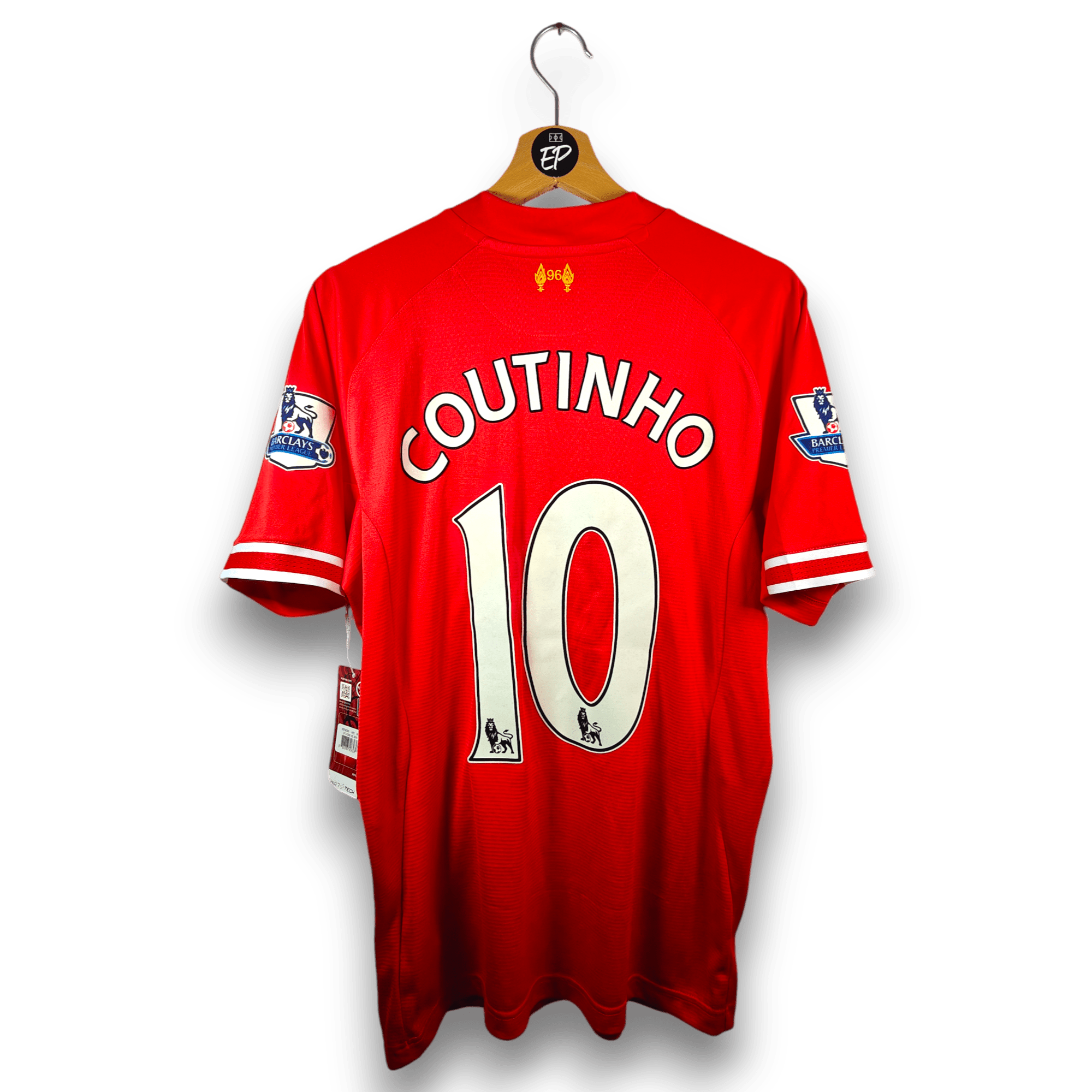 2013 - 14 Liverpool Home Shirt Coutinho 10 - BNWT - (M) - Eternal Pitch