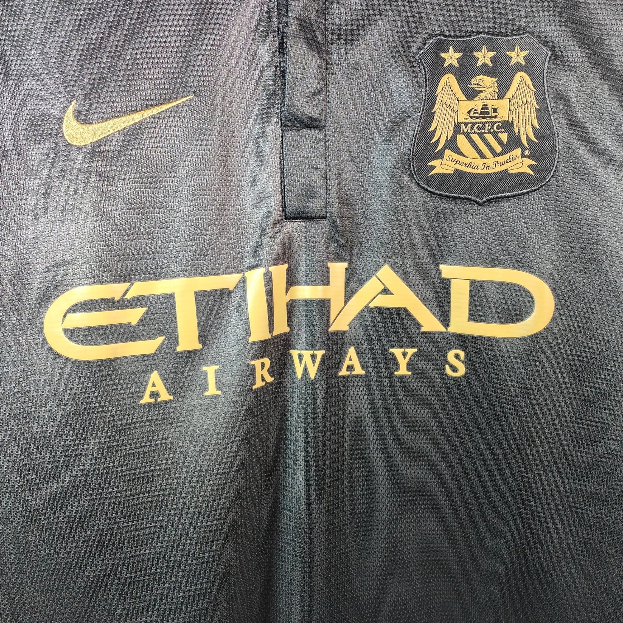 2013 - 14 Manchester City Away Shirt - 9.5/10 - (M) - Eternal Pitch