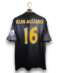 2013 - 14 Manchester City Away Shirt Kun Aguero 16 (L) - Eternal Pitch