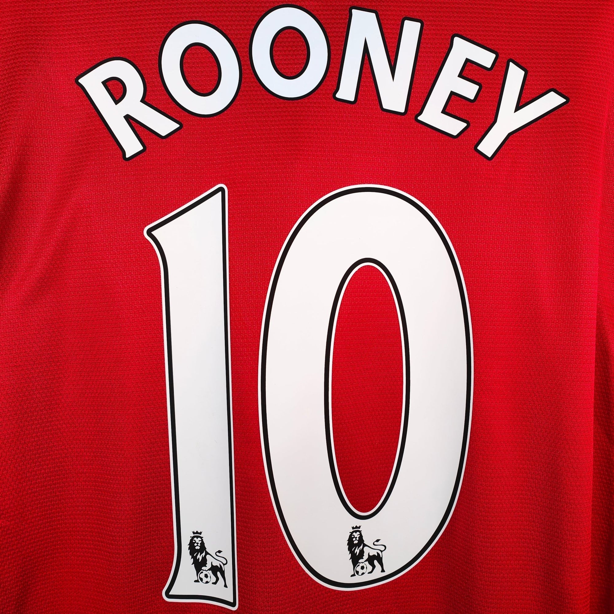 2013 - 14 Manchester United Home Shirt Rooney 10 - 7.5/10 - (L) - Eternal Pitch