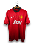 2013 - 14 Manchester United Home Shirt Vidic 15 (M) - Eternal Pitch