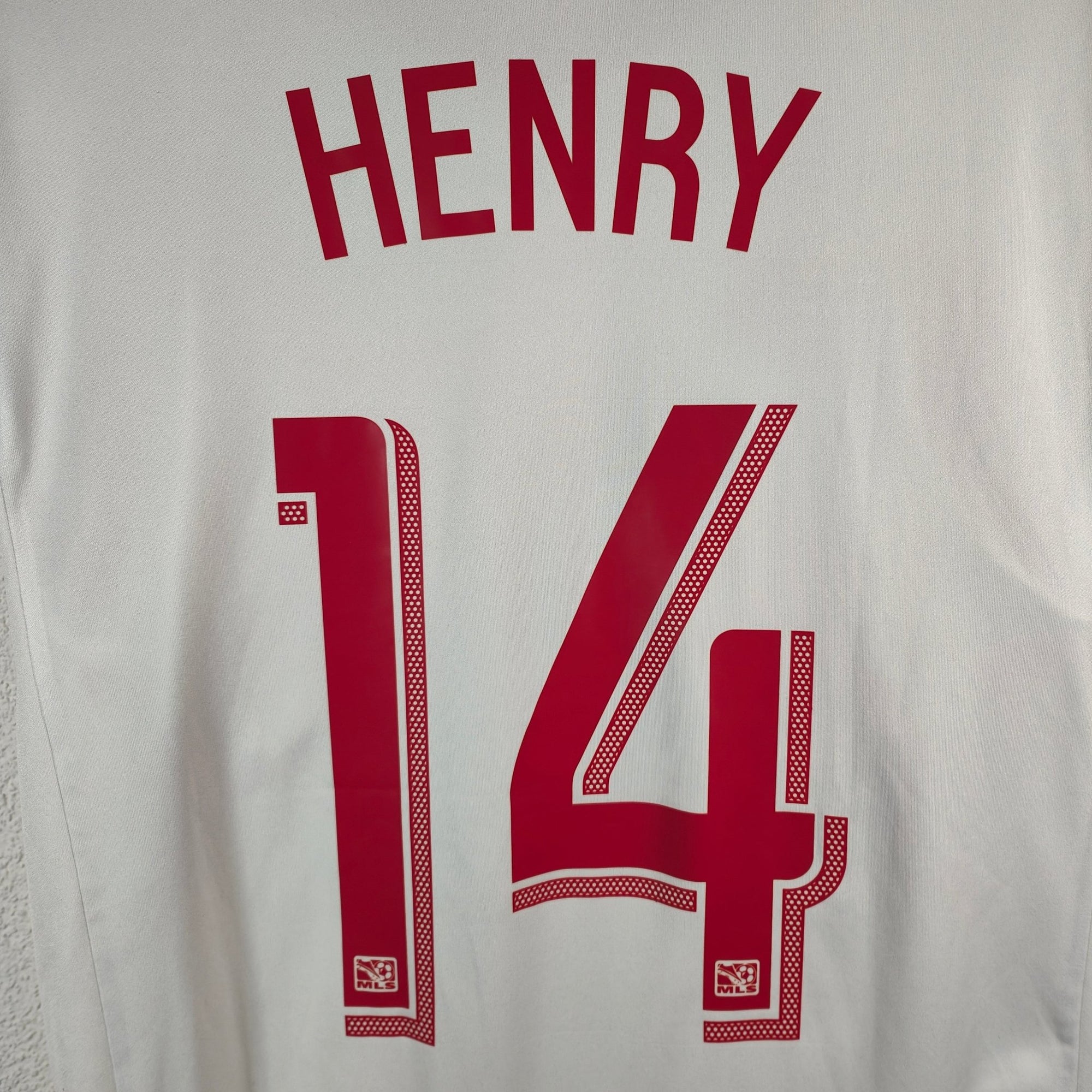 2013 - 14 New York Red Bulls Home Shirt Henry 14 - 9/10 - (M) - Eternal Pitch
