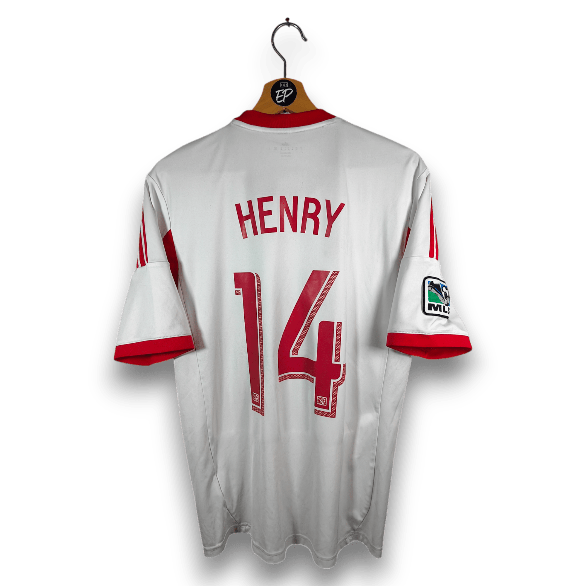 2013 - 14 New York Red Bulls Home Shirt Henry 14 - 9/10 - (M) - Eternal Pitch