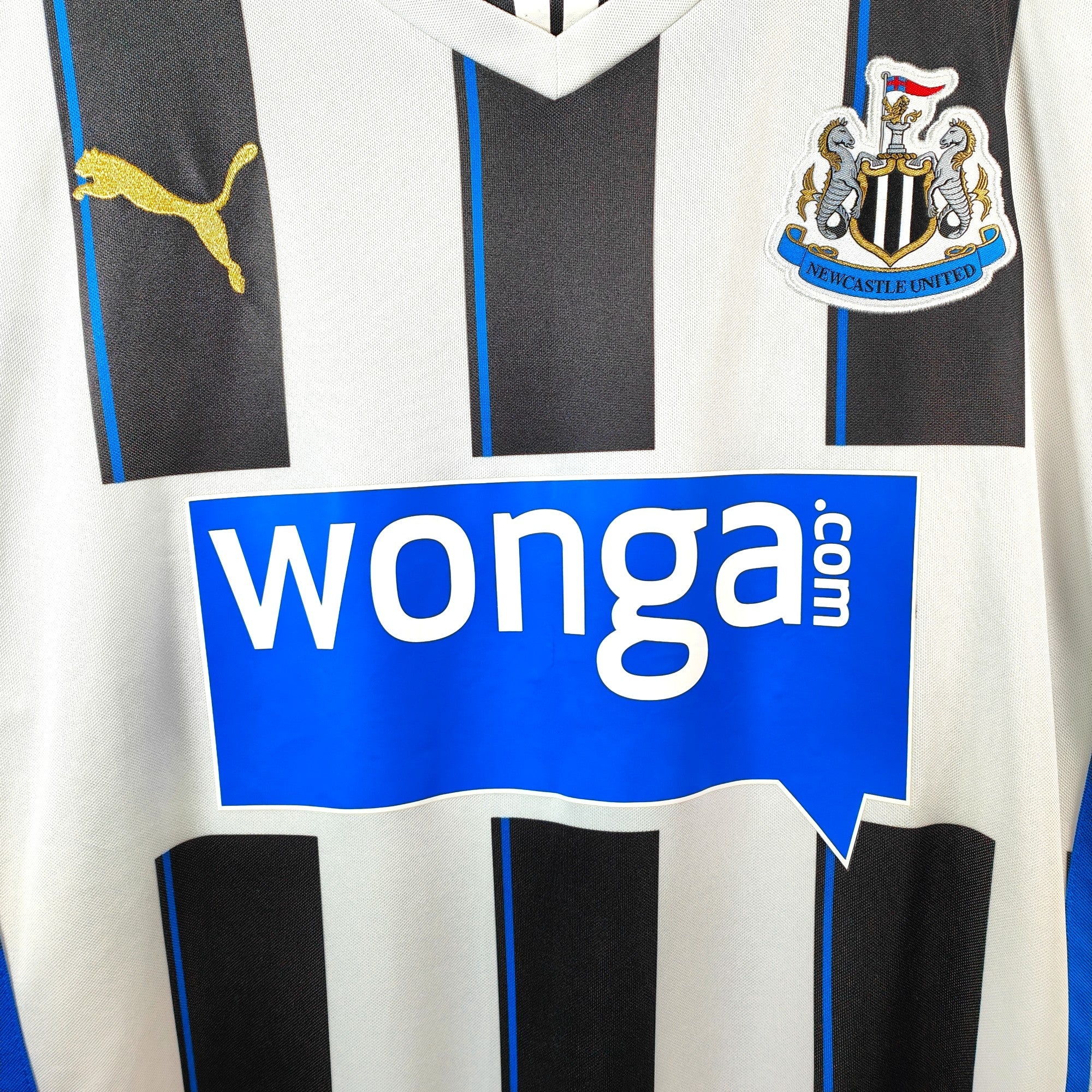 2013 - 14 Newcastle Home Shirt Ben Arfa 10 (L) - Eternal Pitch