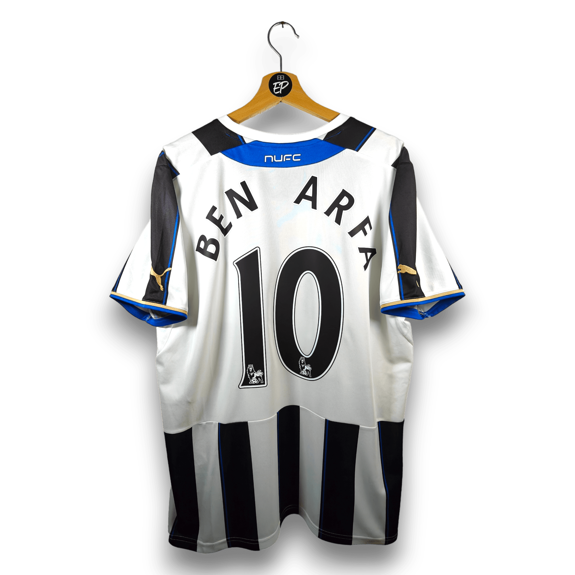 2013 - 14 Newcastle Home Shirt Ben Arfa 10 (L) - Eternal Pitch