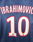2013 - 14 PSG Home Shirt Ibrahimovic 10 (L) - Eternal Pitch